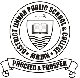District Jinnah school & college logo